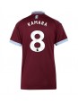 Ženski Nogometna dresi replika Aston Villa Boubacar Kamara #8 Domači 2026-27 Kratek rokav Ženski Nogometna dresi replika Aston Villa Boubacar Kamara #8 Domači 2026-27 Kratek rokav
